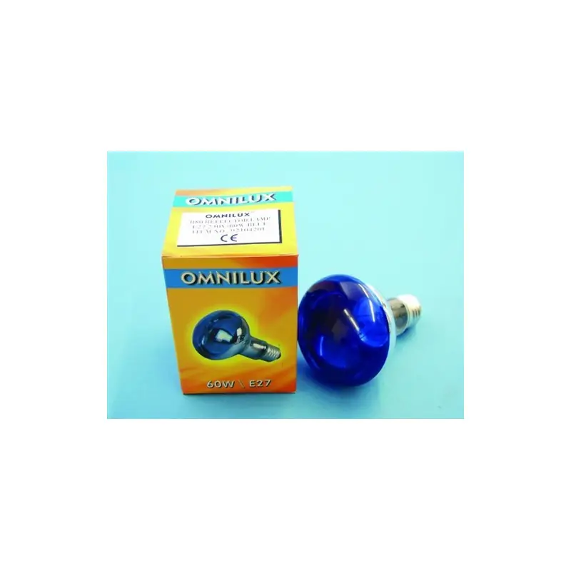 230V/60W E27 Omnilux, modrá Jen Po Omezenou Doba