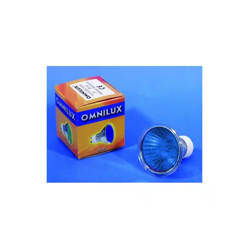 230V/50W GU-10 25° Omnilux, modrá Dokud Zásoby Vydrží