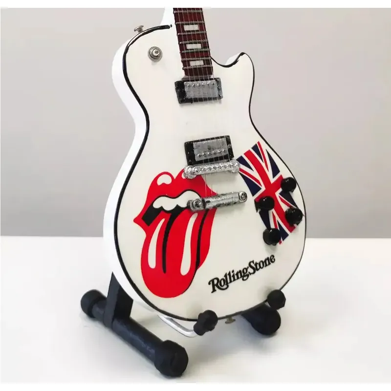 Music Legends PPT-MK054 Rolling Tribute Stones Les Paul Whit Oblíbený