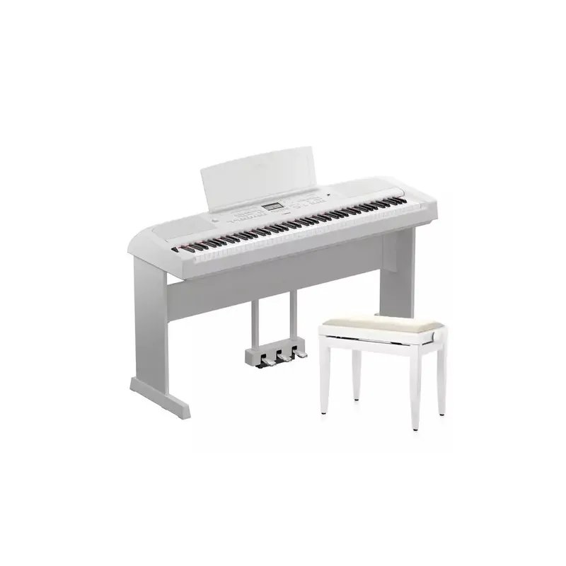 Yamaha DGX 670 WH SET2 - prodloužená záruka 3 roky Vysoce Kvalitní