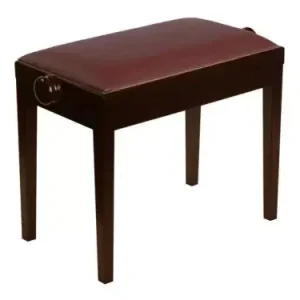 Stolička klavírní Discacciati 105R/34/29E palisandr mat/hnědý vinyl Bezpečná Platba