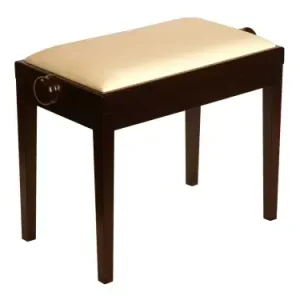 Omezená Nabídka Stolička klavírní Discacciati 105R/34/23E palisandr mat/béžový vinyl
