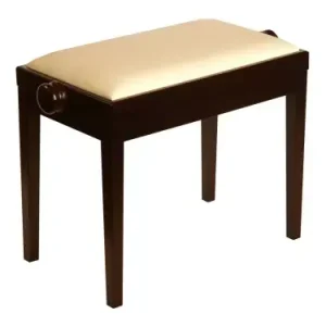 Stolička klavírní Discacciati 105R/24/23E cherry mat/béžový vinyl Top Prodej