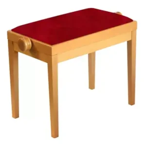 Omezená Nabídka Stolička klavírní Discacciati 105R/50/86M buk mat/bordó semiš