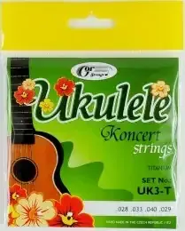 Struny pro koncertní ukulele Gorstrings UK3-T - 29/33 Výhodná Nabídka