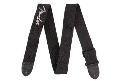 Akční Nabídka Řemen kytarový Fender 2" Black Poly Strap Grey