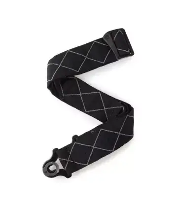 Řemen kytarový D‘Addario Auto-Lock Padded Strap Diamond Přímo Od Výrobce