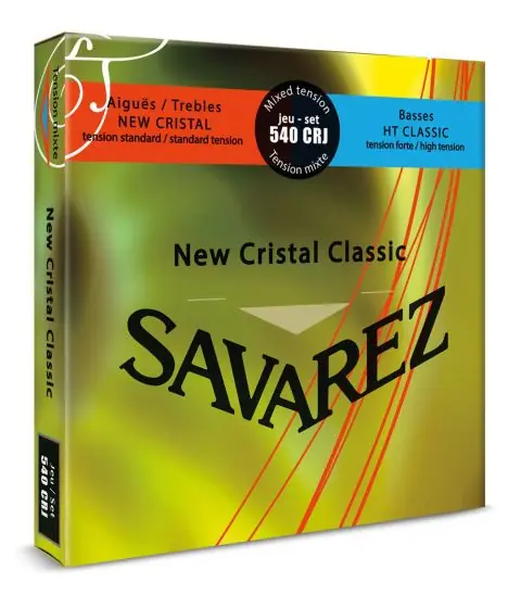 Savarez struny pro klasickou kytaru New Cristal Classic Sleva