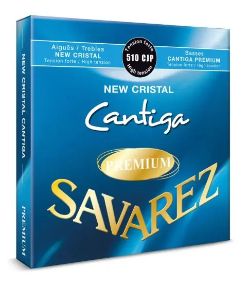 Zlevněný Savarez struny pro klasickou kytaru New Cristal Cantiga Premium