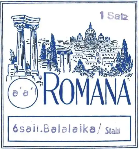 Nová Kolekce Romana struny pro Balalaiku Prim