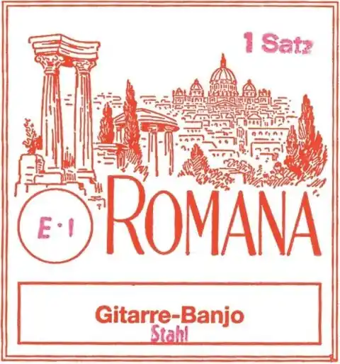 Romana struny pro kytarové banjo Omezená Nabídka