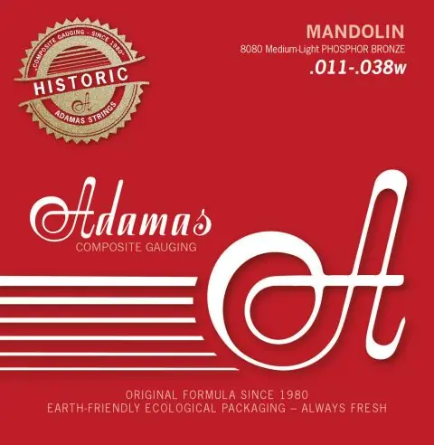 Struny pro Mandolínu Adamas struny pro mandolínu - Historic Reissue Akční Cena