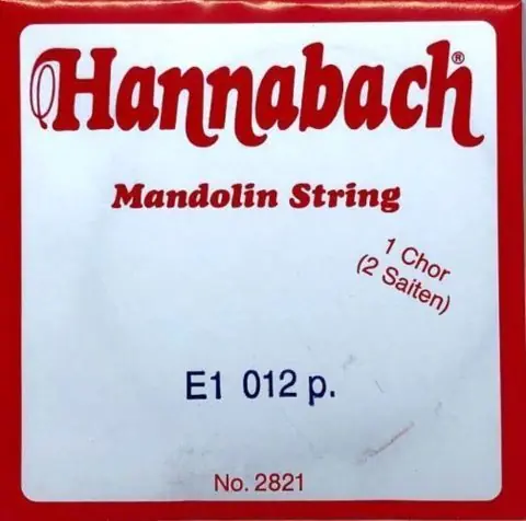 Hannabach struny pro Mandolínu Dokud Zásoby Vydrží
