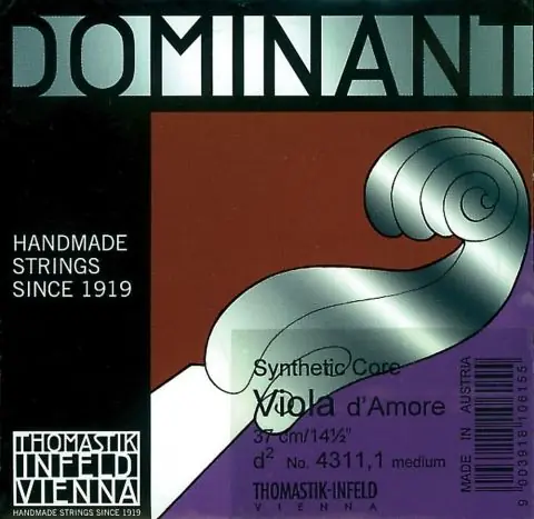Víkendová Akce Struny Viola d‘‘amore Dominant
