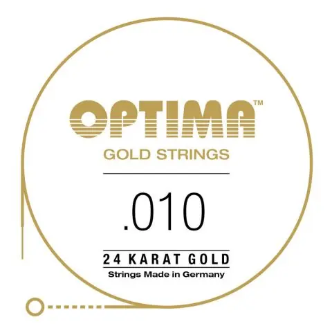 Optima struny pro akustickou kytaru Gold Strings Jen Po Omezenou Doba