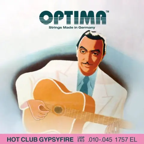 Horká Nabídka Optima struny pro akustickou kytaru Hot Club Gypsyfire-postříbřené