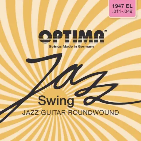 Horká Nabídka Optima struny pro E-kytaru Jazz Swing série Round Wound