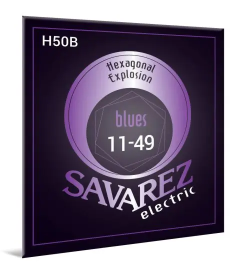 Výprodej Savarez struny pro E-kytaru Hexagonal Explosion Nickel