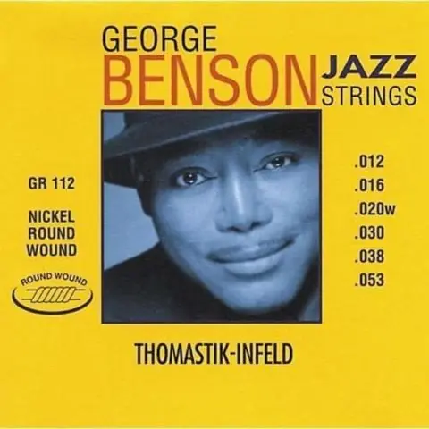 Struny pro E-kytaru George Benson Jazz Guitar Akce