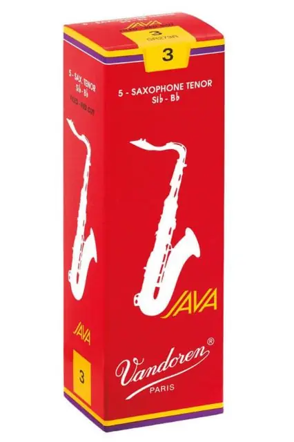 Plátek Tenor saxofon Java Filed Red Akce