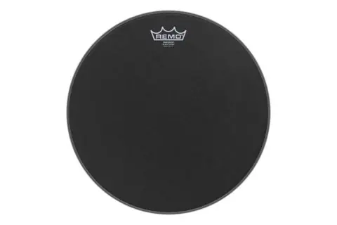 Expresní Doručení Blána pro bicí Emperor Black Suede