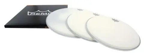Blána pro bicí Ambassador Bílá, zdrsněná ProPack Nejprodávanější
