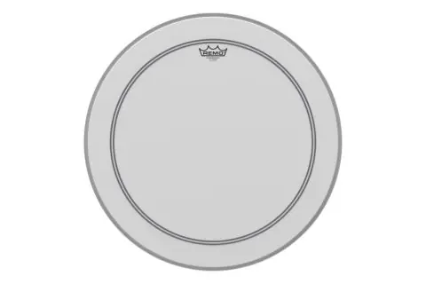 Blána pro bicí Powerstroke 3 Bílá, zdrsněné na bas drum Tovární Cena