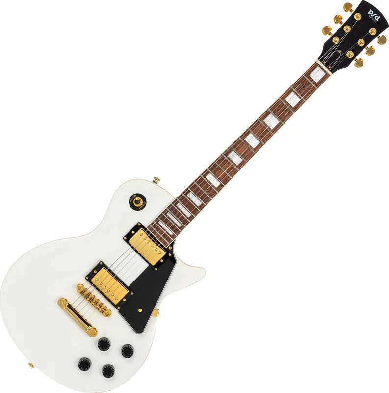PSD Guitars LSP-100 White Elektrická kytara Nízká Cena