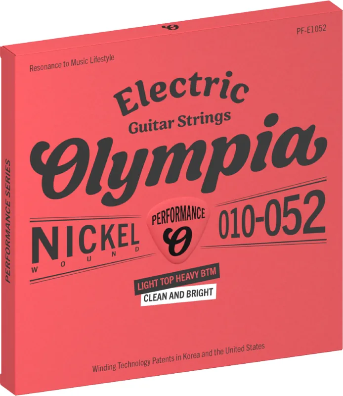Horká Nabídka Olympia PF-E1052 Struny pre elektrickú gitaru