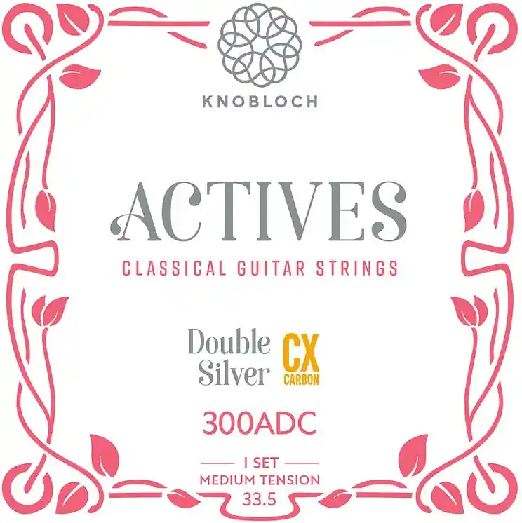 Odeslání Ihned KNOBLOCH ACTIVES Double Silver CX Carbon Medium Tension 33.5