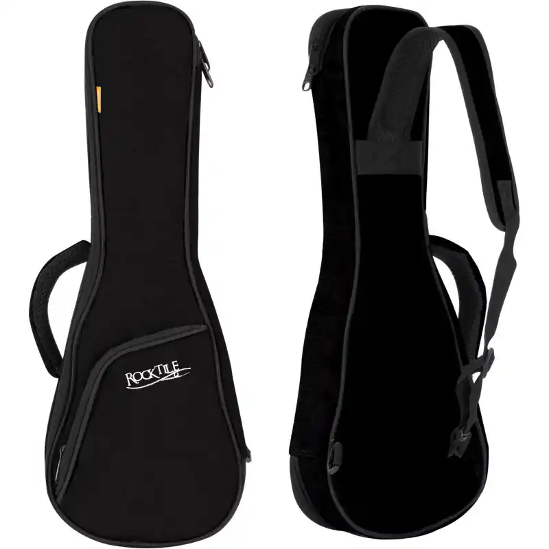Vysoce Kvalitní Proline obal na sopránové ukulele Black/Orange
