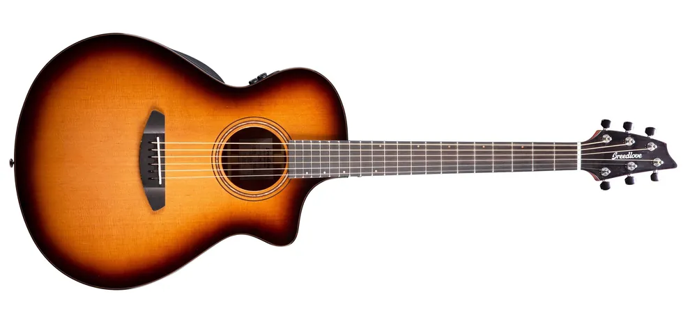 Breedlove Solo Pro Concert Edgeburst CE Vysoce Kvalitní