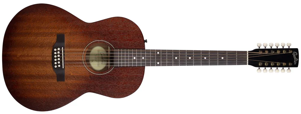 GODIN Mahogany Folk 12 Rustic Burst Finální Výprodej