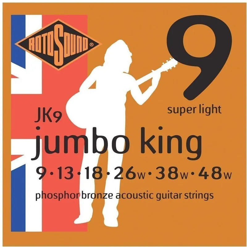 Rotosound JK9 Struny pro akustickou kytaru Oblíbený
