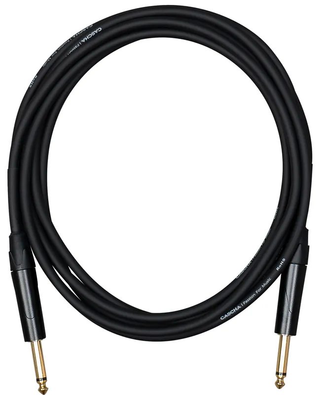 CASCHA Advanced Line Guitar Cable Black 3m Nakupujte Hned
