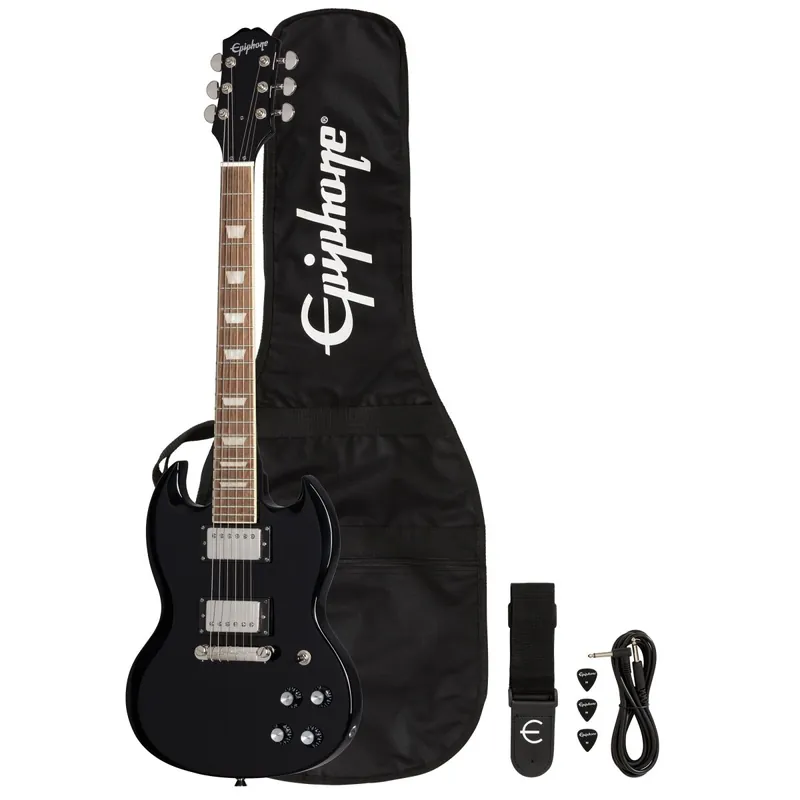 Epiphone Power Players SG Dark Matter Ebony Akce
