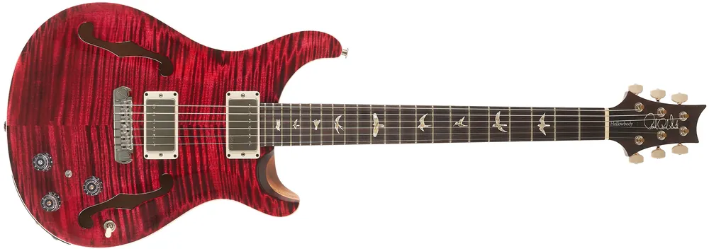 PRS Hollowbody II Piezo Red Tiger Vysoce Kvalitní