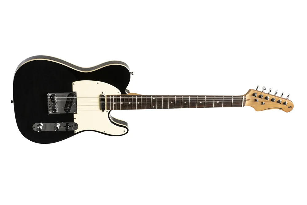 Stagg SET-STD BLK, elektrická kytara, černá Sleva