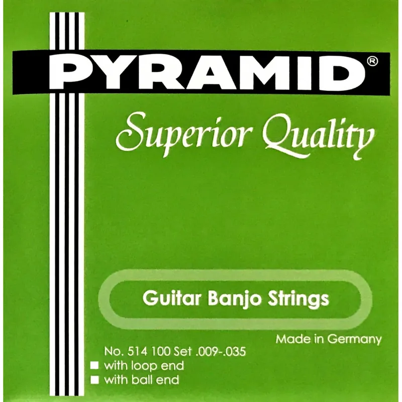 Pyramid struny na 6 strunné banjo, loop end Rychlé Dodání