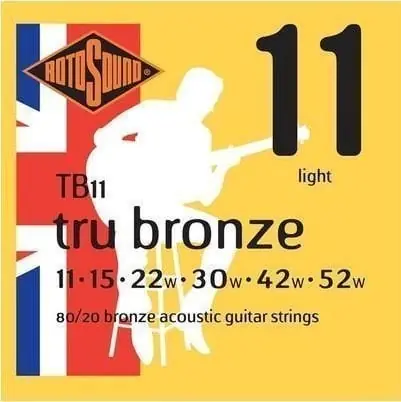 Ověřený Rotosound TB11 Struny pro akustickou kytaru