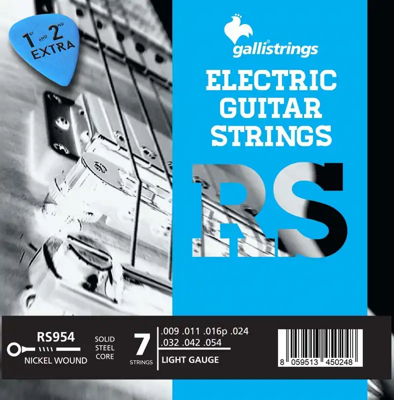 Poslední Šance GALLI RS954 Nickel 7-String Light