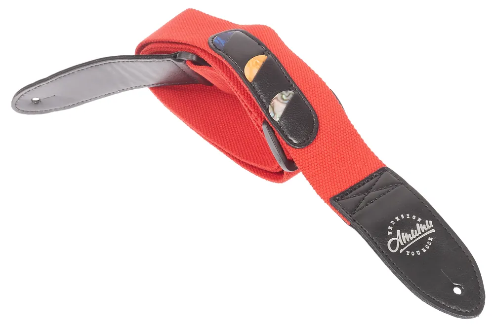 AMUMU Cotton Pickholder Strap Red Rychlé Dodání
