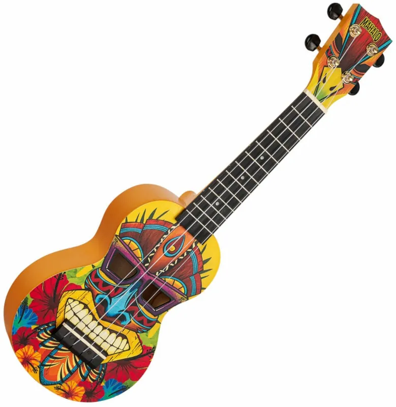 Ověřený Mahalo MA1TK Art Series Tiki Sopránové ukulele