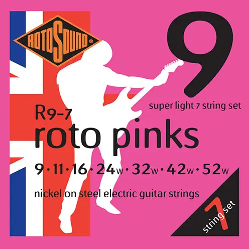 Rotosound R9 7 Struny pro elektrickou kytaru Cenový Hit