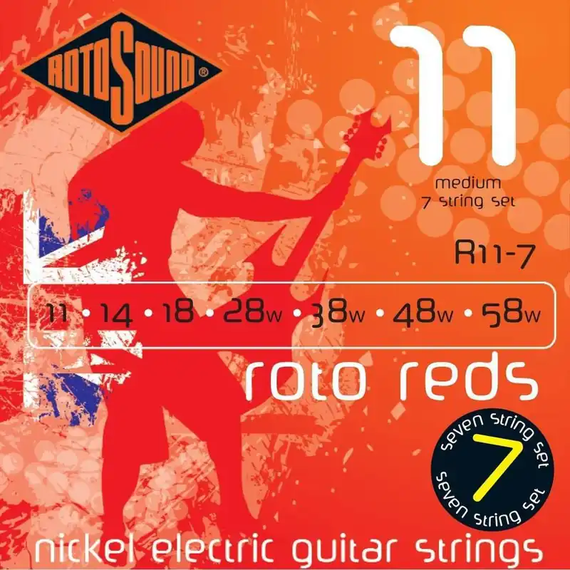 Výhodná Nabídka Rotosound R11 7 Struny pro elektrickou kytaru