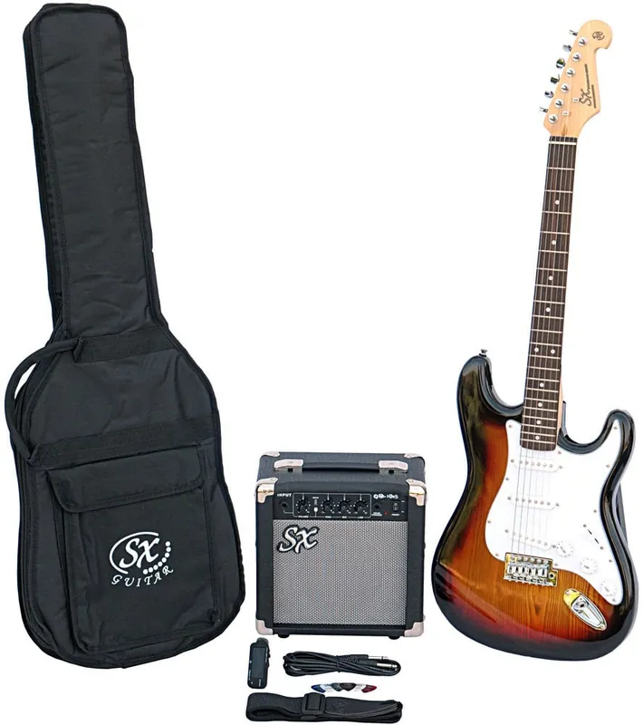 Ověřený SX SE1 3-Tone Sunburst Elektrická kytara