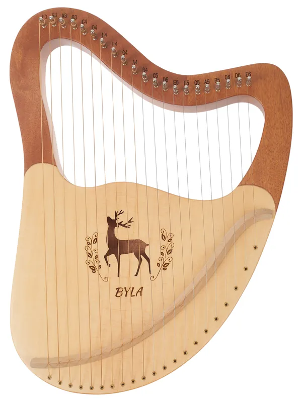 Cenově Výhodný BYLA Lyre Harp 21 Strings Wood
