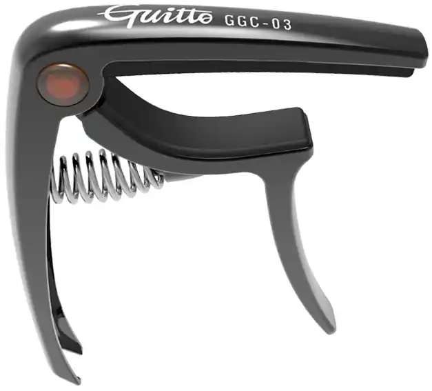 Nejlepší Cena GUITTO GGC-03 Metal Capo Black