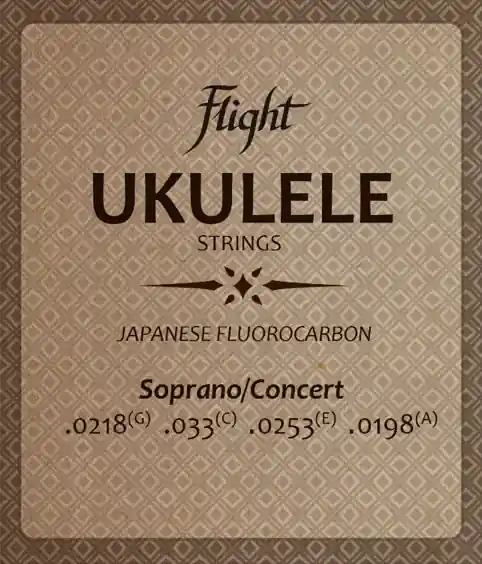 Aktuální FLIGHT Fluorocarbon Ukulele Strings Soprano/Concert