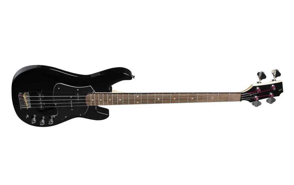 Autentický Stagg SVY P-FUNK BLK, elektrická baskytara, černá